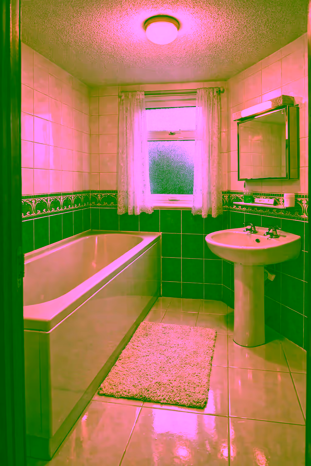 Salle de bain avant rénovation — Salle de bain senior — Balma